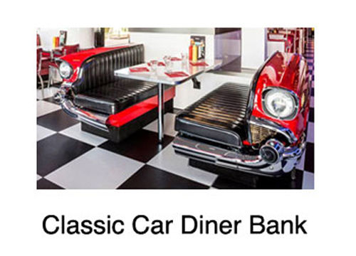 Klassik Auto Diner Bank, Chevrolet Bel Air 1957